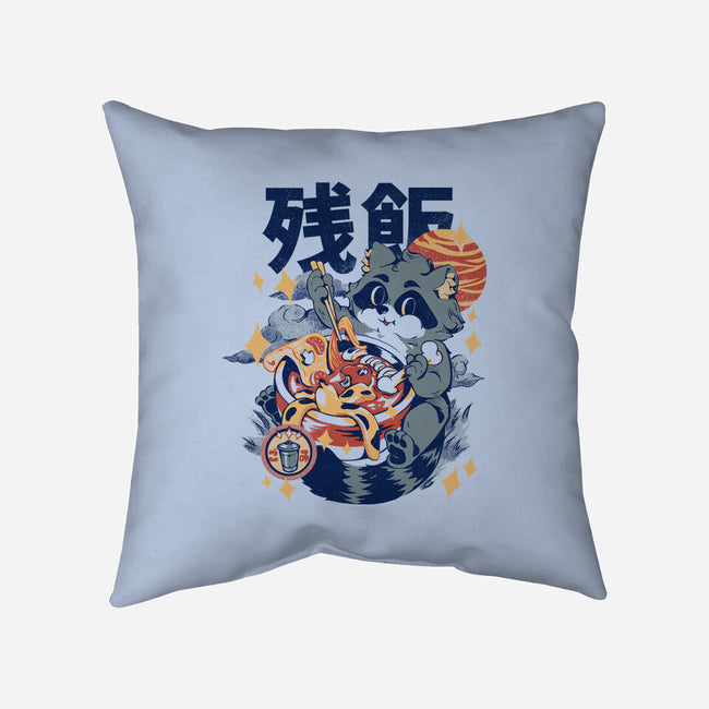 Trash Ramen-None-Removable Cover-Throw Pillow-Estudio Horta