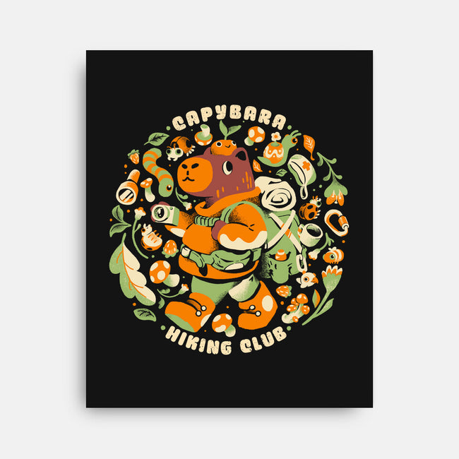 Capybara Hiking Club-None-Stretched-Canvas-Estudio Horta