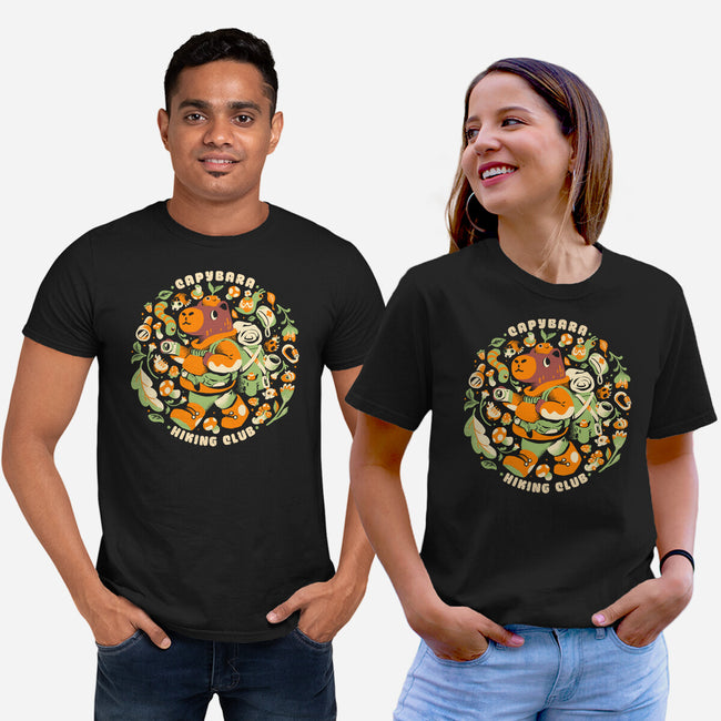 Capybara Hiking Club-Unisex-Basic-Tee-Estudio Horta