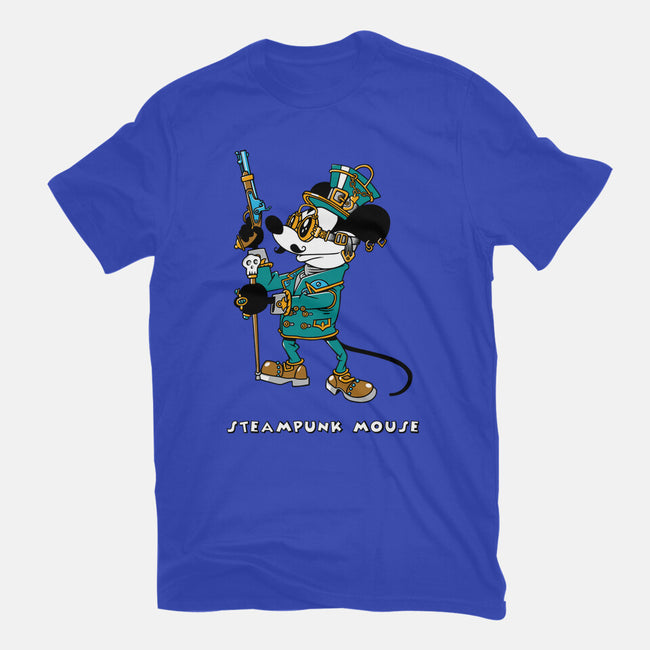 Steampunk Mouse-Womens-Basic-Tee-imisko