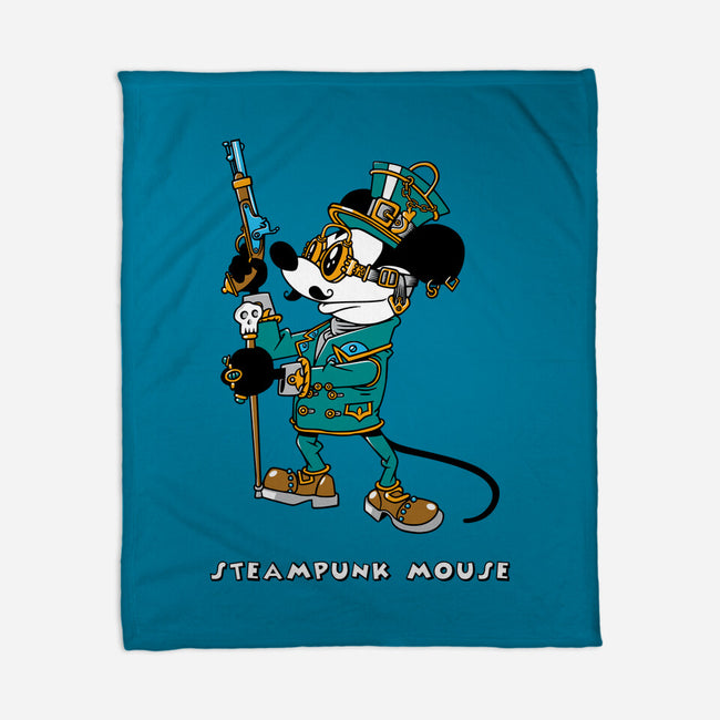 Steampunk Mouse-None-Fleece-Blanket-imisko