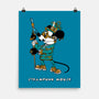 Steampunk Mouse-None-Matte-Poster-imisko