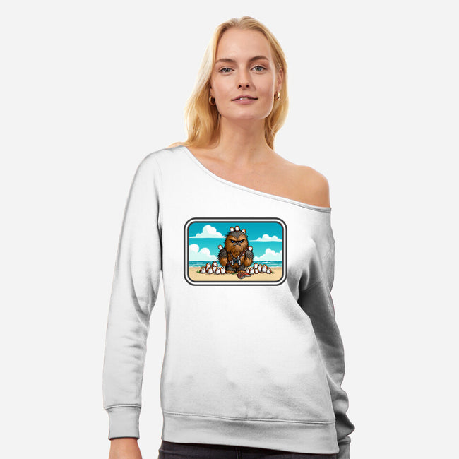 Everyone Needs A Hobby-Womens-Off Shoulder-Sweatshirt-MelesMeles