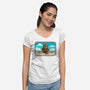 Everyone Needs A Hobby-Womens-V-Neck-Tee-MelesMeles