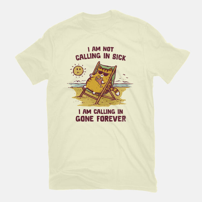 Calling In Gone Forever-Mens-Premium-Tee-kg07