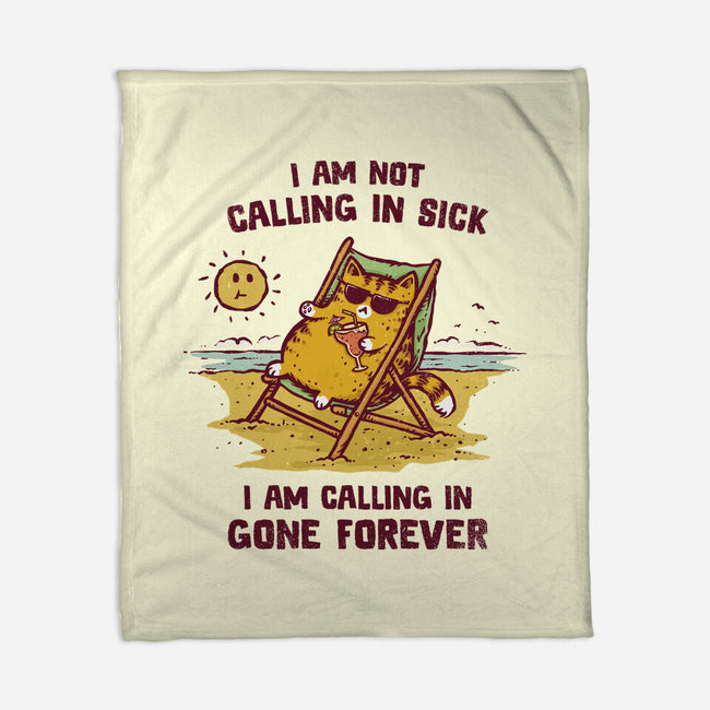 Calling In Gone Forever-None-Fleece-Blanket-kg07