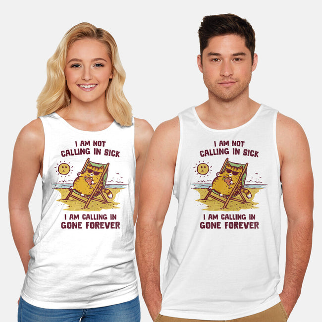 Calling In Gone Forever-Unisex-Basic-Tank-kg07