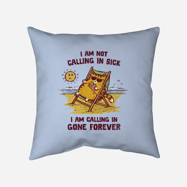 Calling In Gone Forever-None-Removable Cover-Throw Pillow-kg07