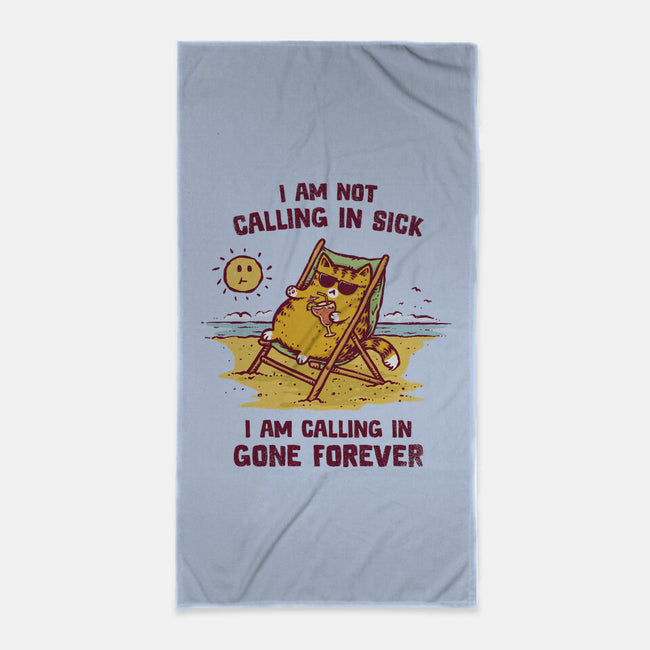 Calling In Gone Forever-None-Beach-Towel-kg07