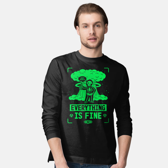 Nuclear Boy-Mens-Long Sleeved-Tee-Getsousa!