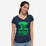 Nuclear Boy-Womens-V-Neck-Tee-Getsousa!