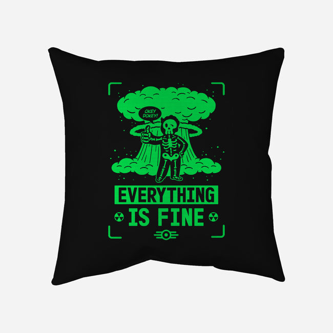 Nuclear Boy-None-Removable Cover-Throw Pillow-Getsousa!