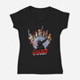 Anakin Vs The Rebels-Womens-V-Neck-Tee-zascanauta