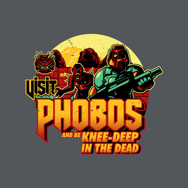 Phobos Moon-Womens-V-Neck-Tee-daobiwan