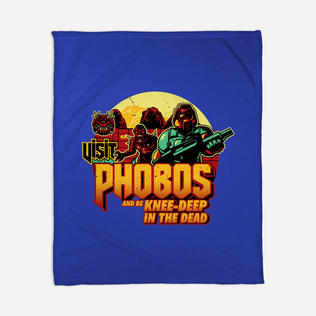 Phobos Moon-None-Fleece-Blanket-daobiwan