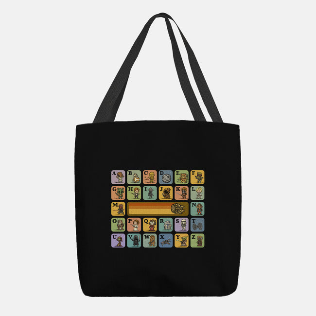 Alphabet Wars-None-Basic Tote-Bag-kg07