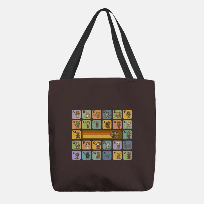 Alphabet Wars-None-Basic Tote-Bag-kg07