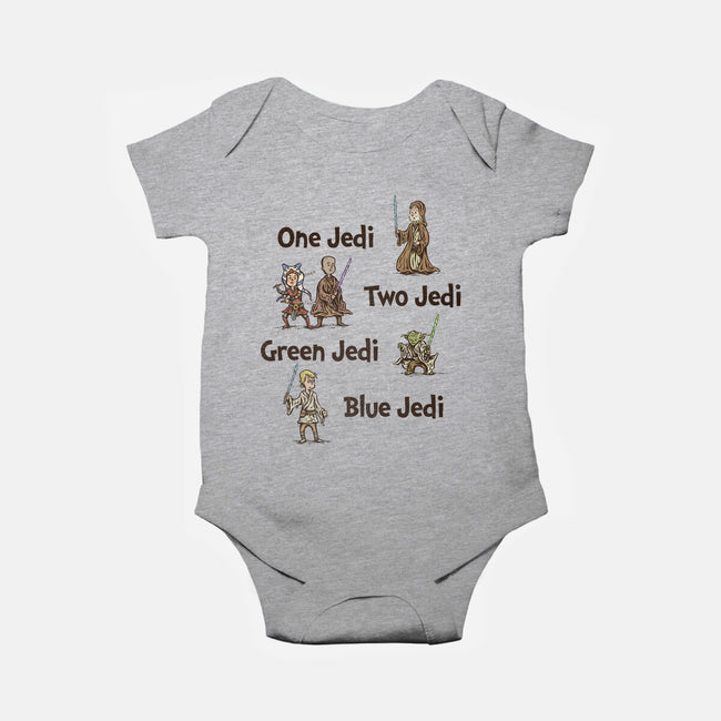 One Jedi Two Jedi-Baby-Basic-Onesie-kg07