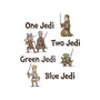 One Jedi Two Jedi-None-Glossy-Sticker-kg07