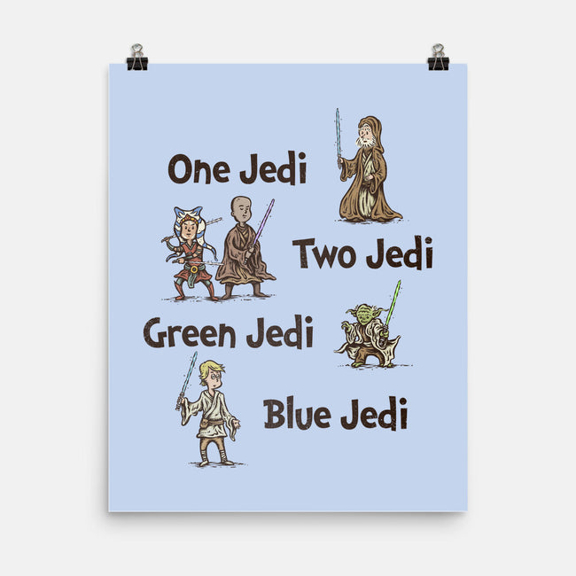 One Jedi Two Jedi-None-Matte-Poster-kg07