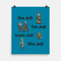 One Jedi Two Jedi-None-Matte-Poster-kg07