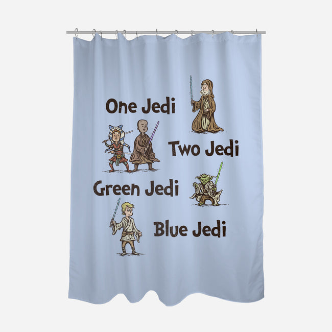 One Jedi Two Jedi-None-Polyester-Shower Curtain-kg07