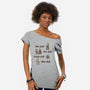 One Jedi Two Jedi-Womens-Off Shoulder-Tee-kg07