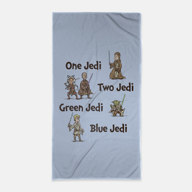 One Jedi Two Jedi-None-Beach-Towel-kg07