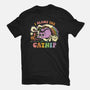 I Blame The Catnip-Womens-Fitted-Tee-kg07