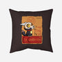 Tournee Du Titan Noir-None-Removable Cover-Throw Pillow-jasesa