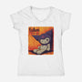 No Issue-Womens-V-Neck-Tee-rmatix