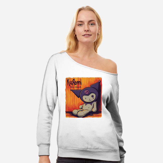 No Issue-Womens-Off Shoulder-Sweatshirt-rmatix