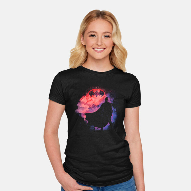 Soul Of The Vengeance-Womens-Fitted-Tee-Donnie