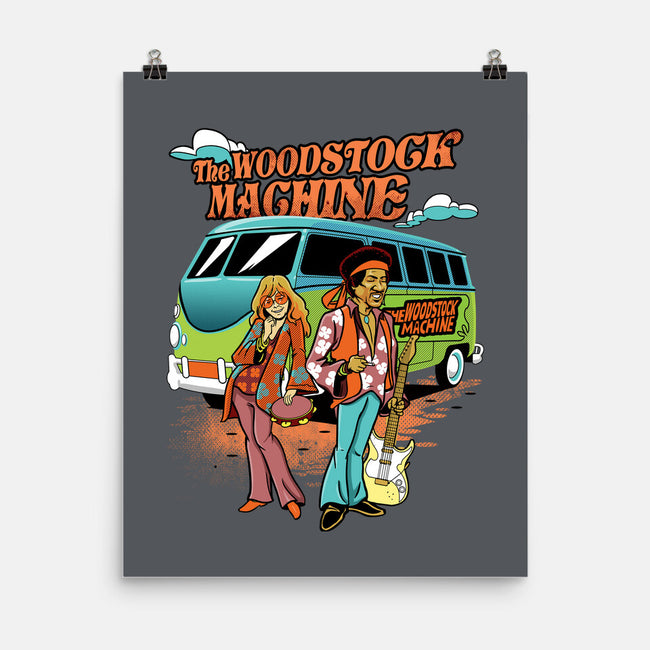 The Woodstock Machine-None-Matte-Poster-Roni Nucleart