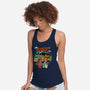 The Woodstock Machine-Womens-Racerback-Tank-Roni Nucleart