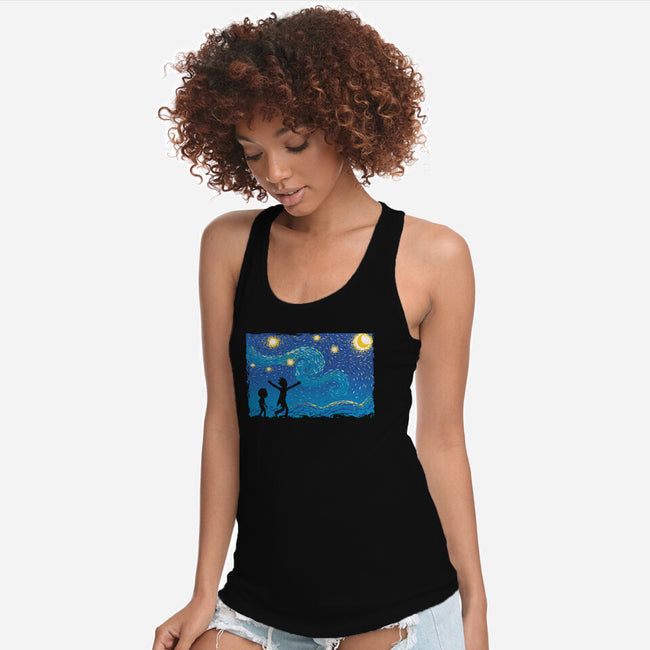 Rick And Gogh-Womens-Racerback-Tank-Gleydson Barboza