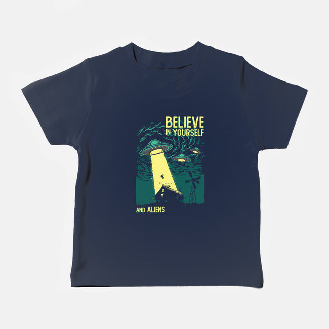 Yourself And Aliens-Baby-Basic-Tee-Gleydson Barboza