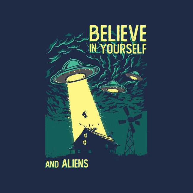 Yourself And Aliens-Womens-V-Neck-Tee-Gleydson Barboza