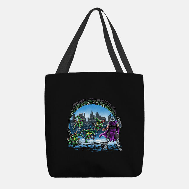 Turtles Cover-None-Basic Tote-Bag-zascanauta