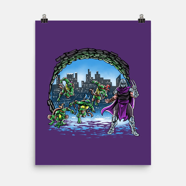 Turtles Cover-None-Matte-Poster-zascanauta