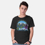 Turtles Cover-Mens-Basic-Tee-zascanauta