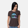 Turtles Cover-Womens-Basic-Tee-zascanauta