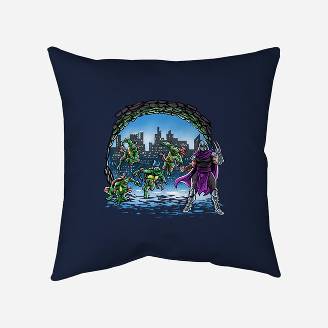 Turtles Cover-None-Removable Cover-Throw Pillow-zascanauta