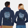 Horror Crane-Unisex-Zip-Up-Sweatshirt-Astrobot Invention