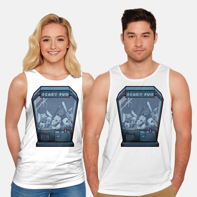 Horror Crane-Unisex-Basic-Tank-Astrobot Invention