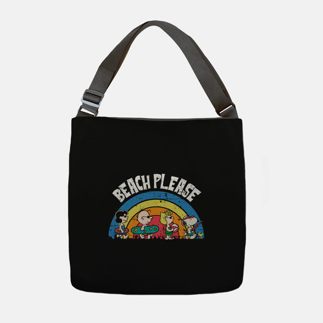 Beach Time Please-None-Adjustable Tote-Bag-turborat14