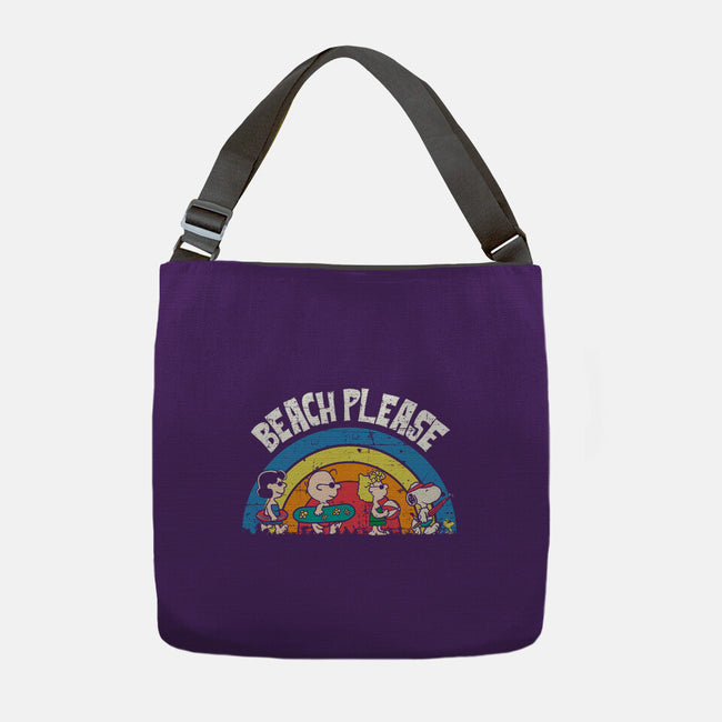 Beach Time Please-None-Adjustable Tote-Bag-turborat14