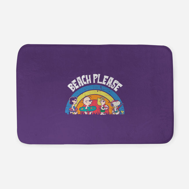 Beach Time Please-None-Memory Foam-Bath Mat-turborat14