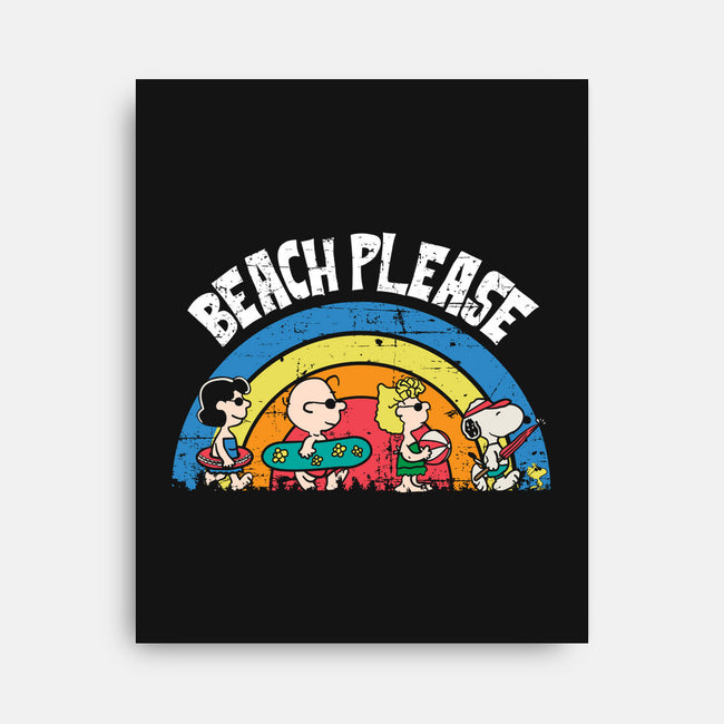 Beach Time Please-None-Stretched-Canvas-turborat14