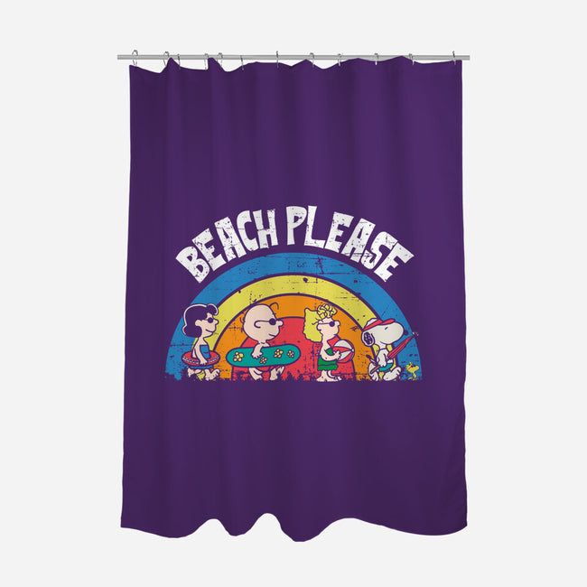 Beach Time Please-None-Polyester-Shower Curtain-turborat14